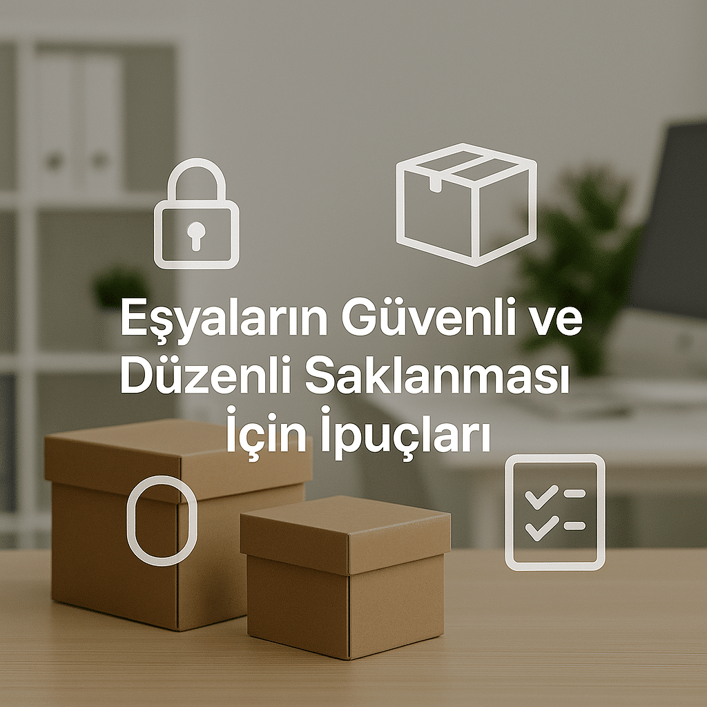 Eşyaların Güvenli ve Düzenli Saklanması İçin İpuçları