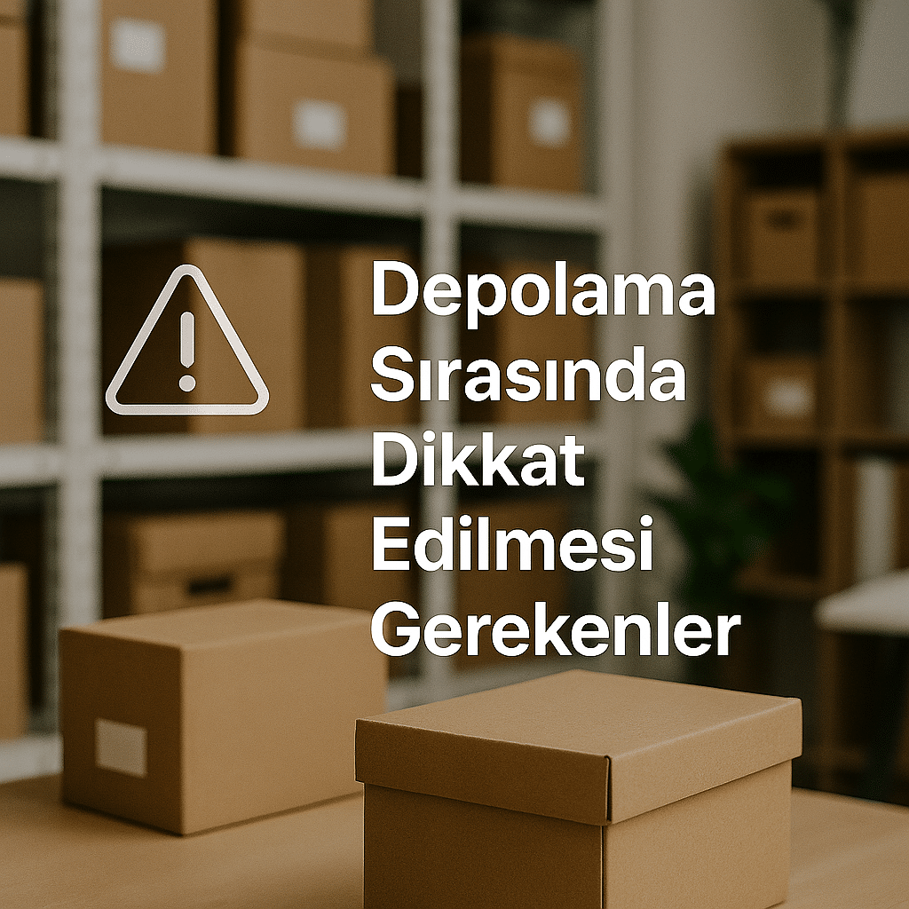 Depolama Sırasında Dikkat Edilmesi Gerekenler